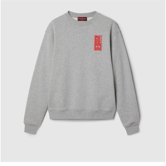 Gucci Other - Gucci jersey cotton, archival inspired sweatshirt size large made Italy